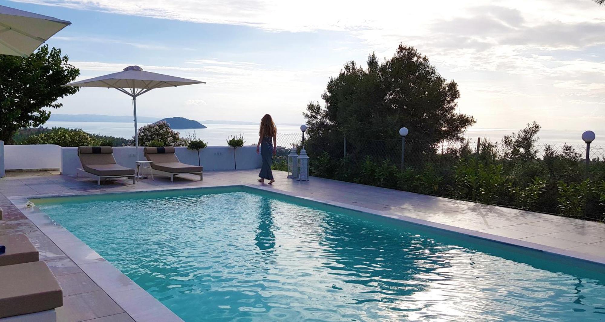 Sithonian Villa Neos Marmaras Luaran gambar